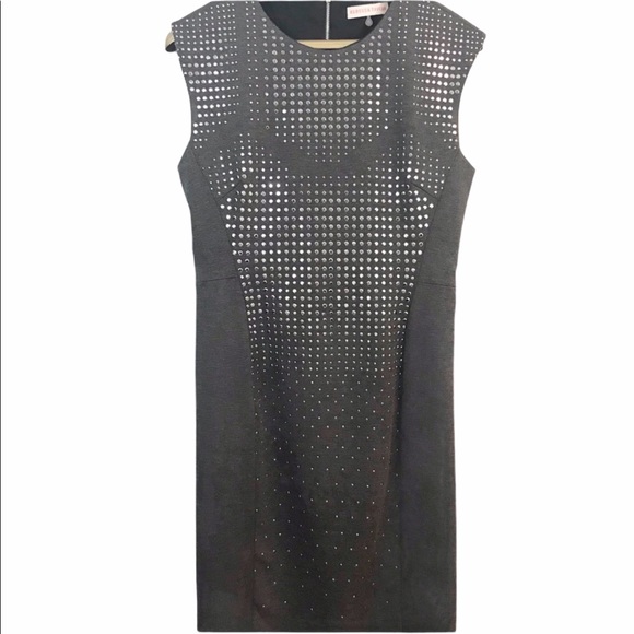 Rebecca Taylor Dresses & Skirts - Rebecca Taylor Sheath Dress Embellished Sleeveless